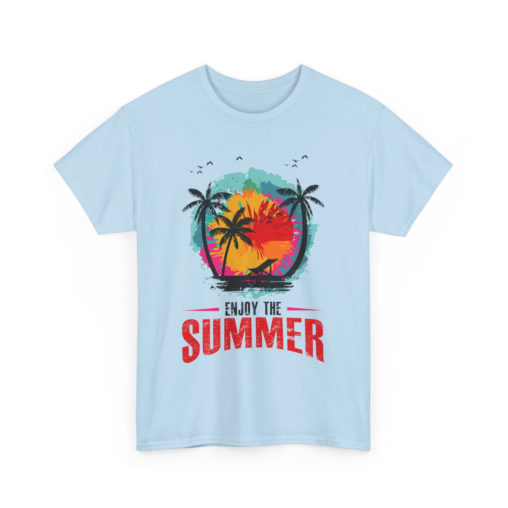Unisex Heavy Cotton Enjoy Summer T-Shirt