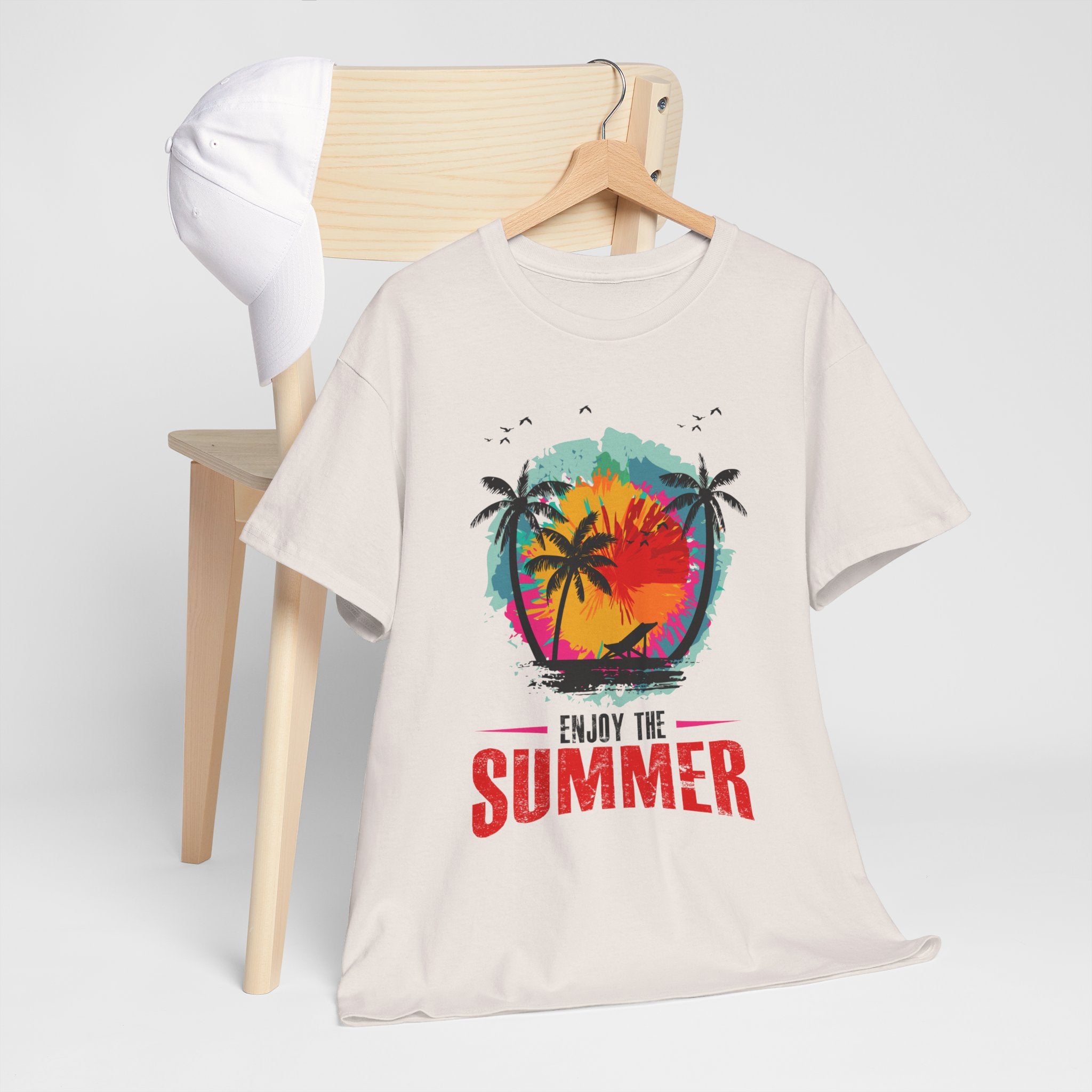 Unisex Heavy Cotton Enjoy Summer T-Shirt