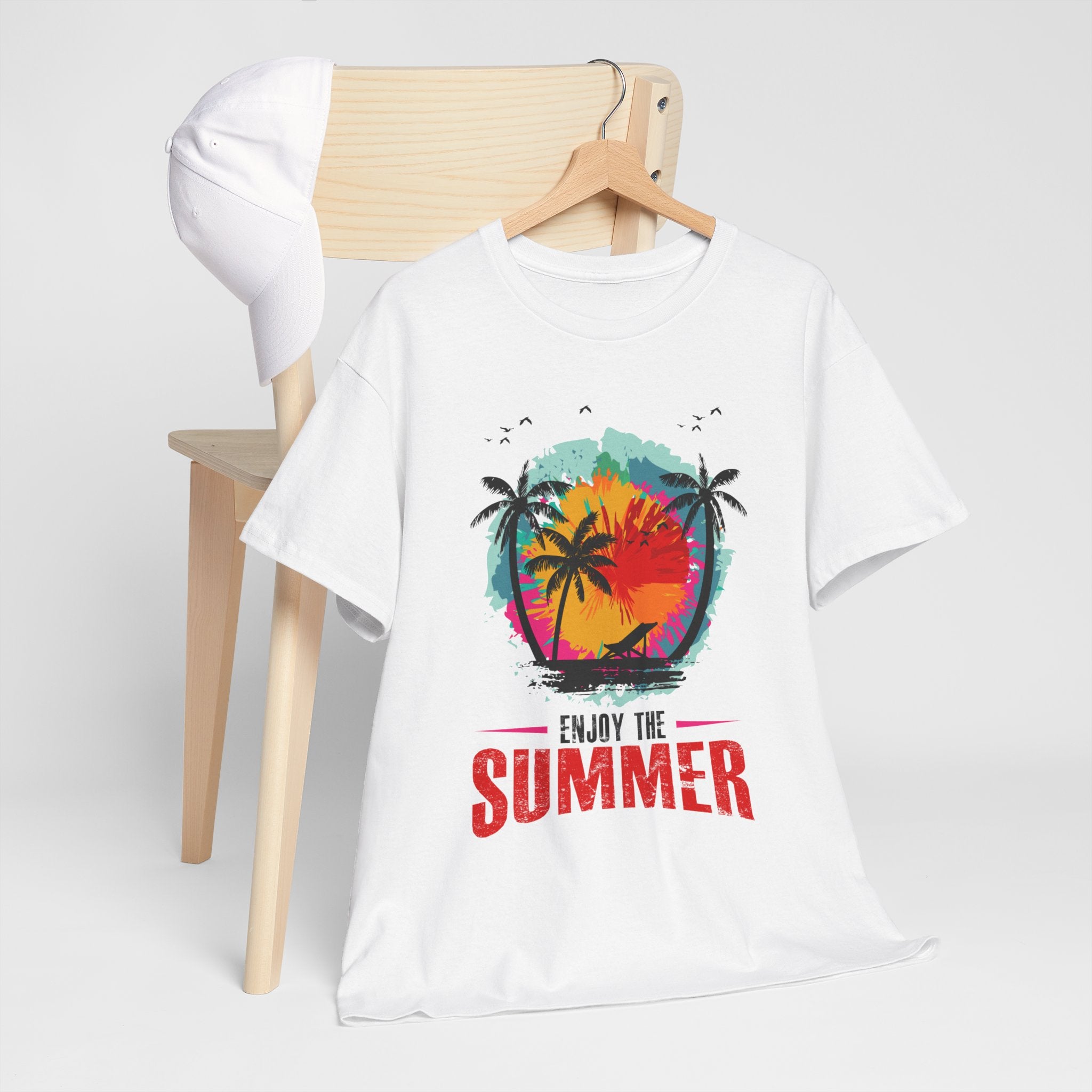 Unisex Heavy Cotton Enjoy Summer T-Shirt