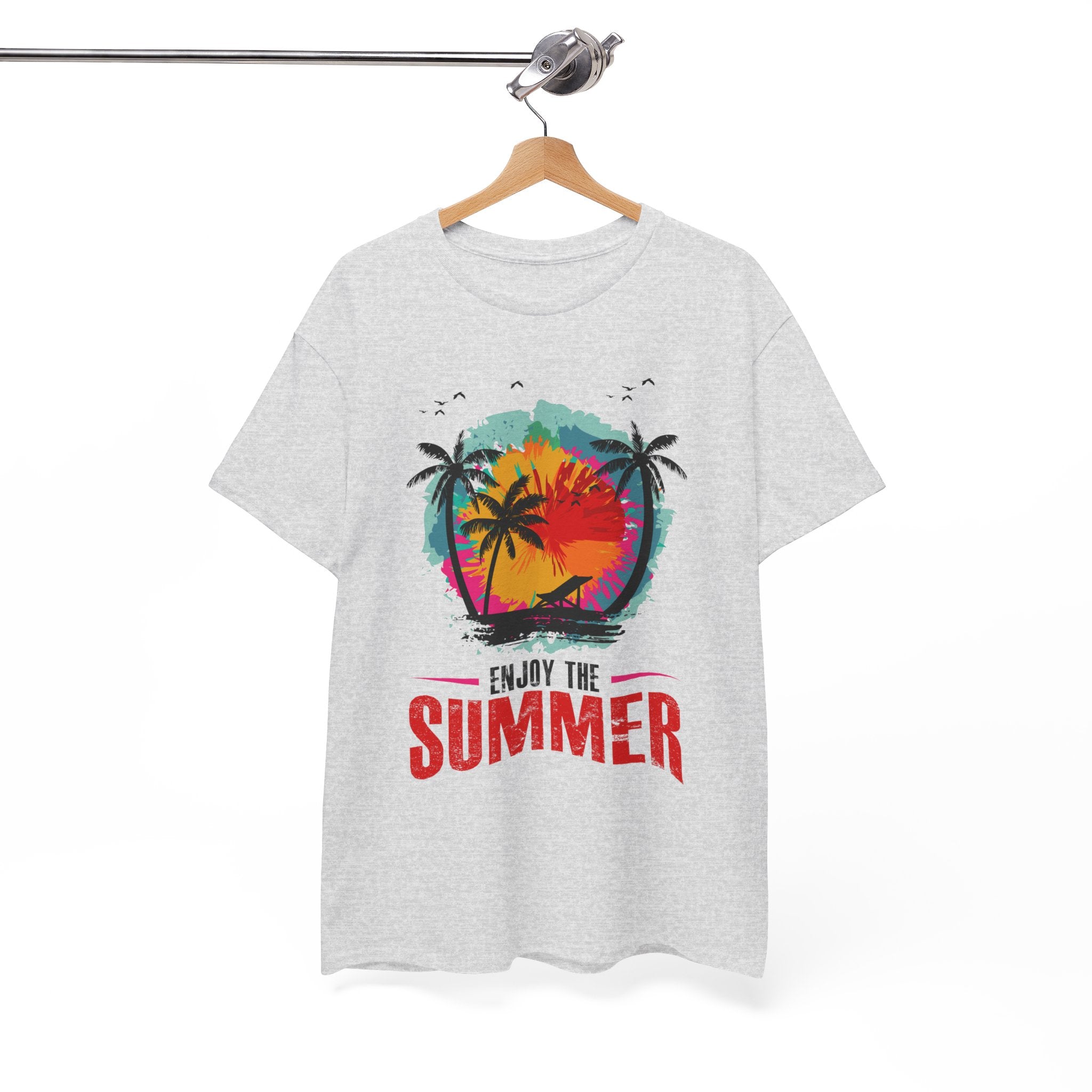Unisex Heavy Cotton Enjoy Summer T-Shirt