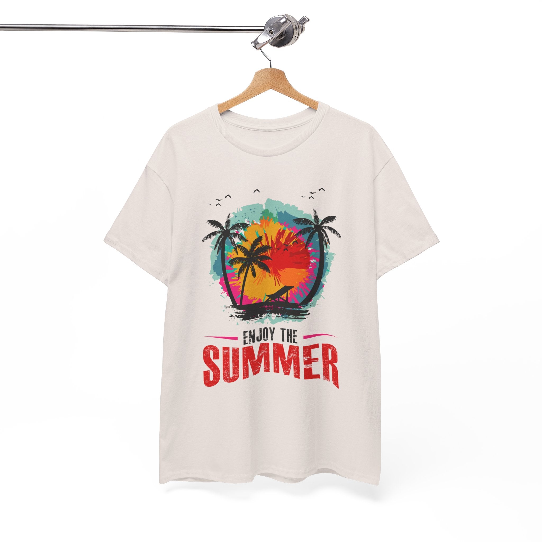 Unisex Heavy Cotton Enjoy Summer T-Shirt