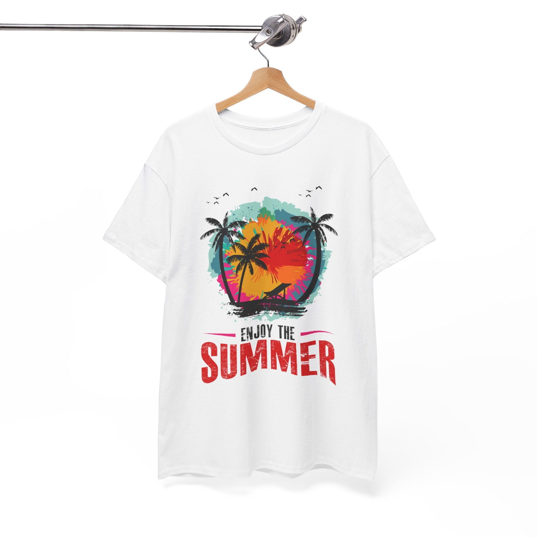Unisex Heavy Cotton Enjoy Summer T-Shirt