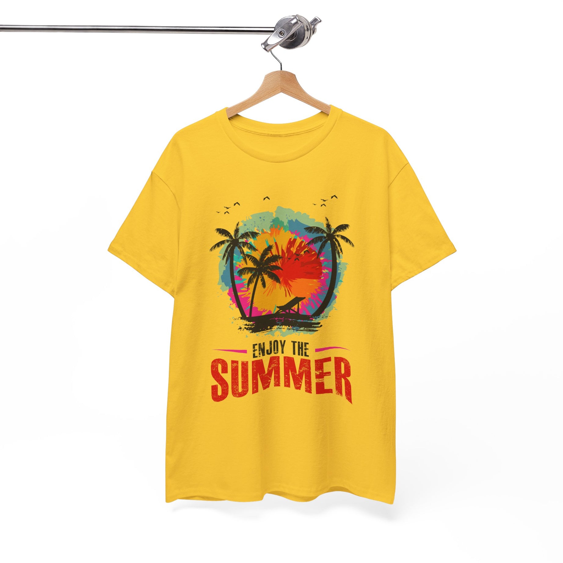 Unisex Heavy Cotton Enjoy Summer T-Shirt