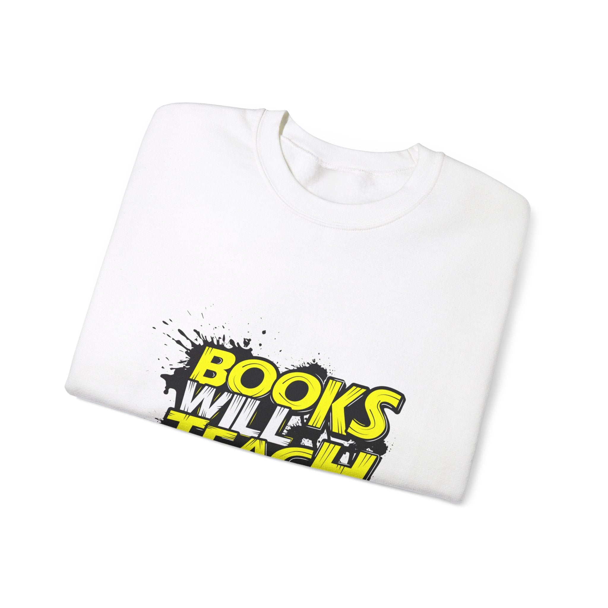 Unisex Heavy Blend™ Crewneck Sweatshirt Books Will Teach You
