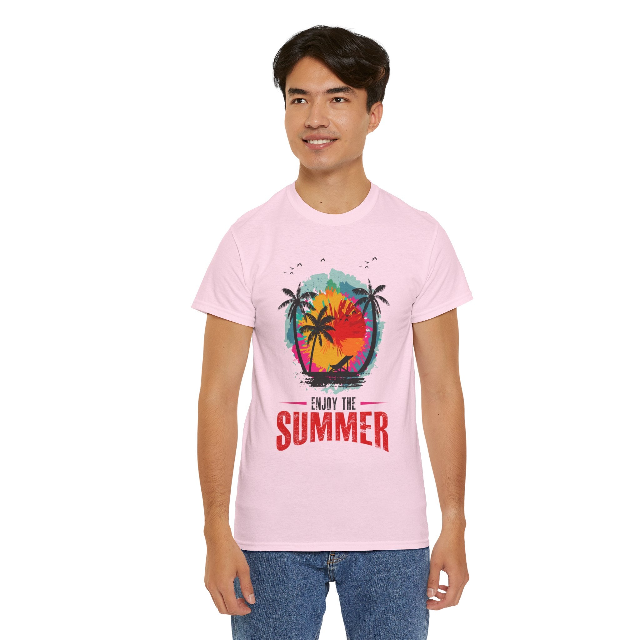 Unisex Heavy Cotton Enjoy Summer T-Shirt