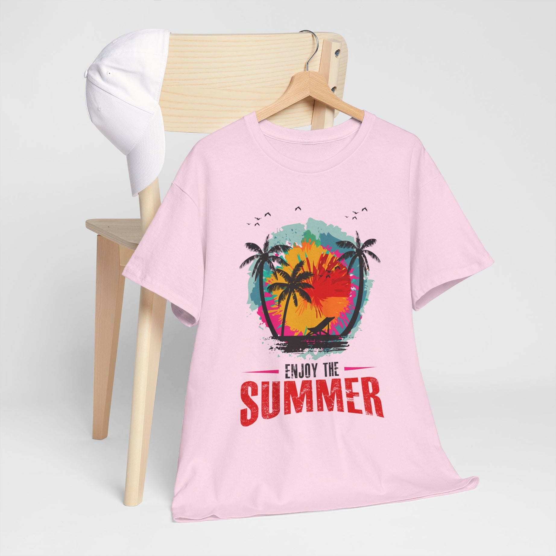 Unisex Heavy Cotton Enjoy Summer T-Shirt