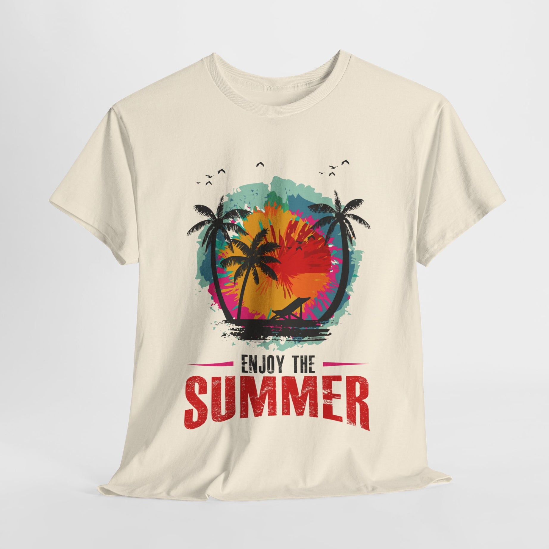 Unisex Heavy Cotton Enjoy Summer T-Shirt