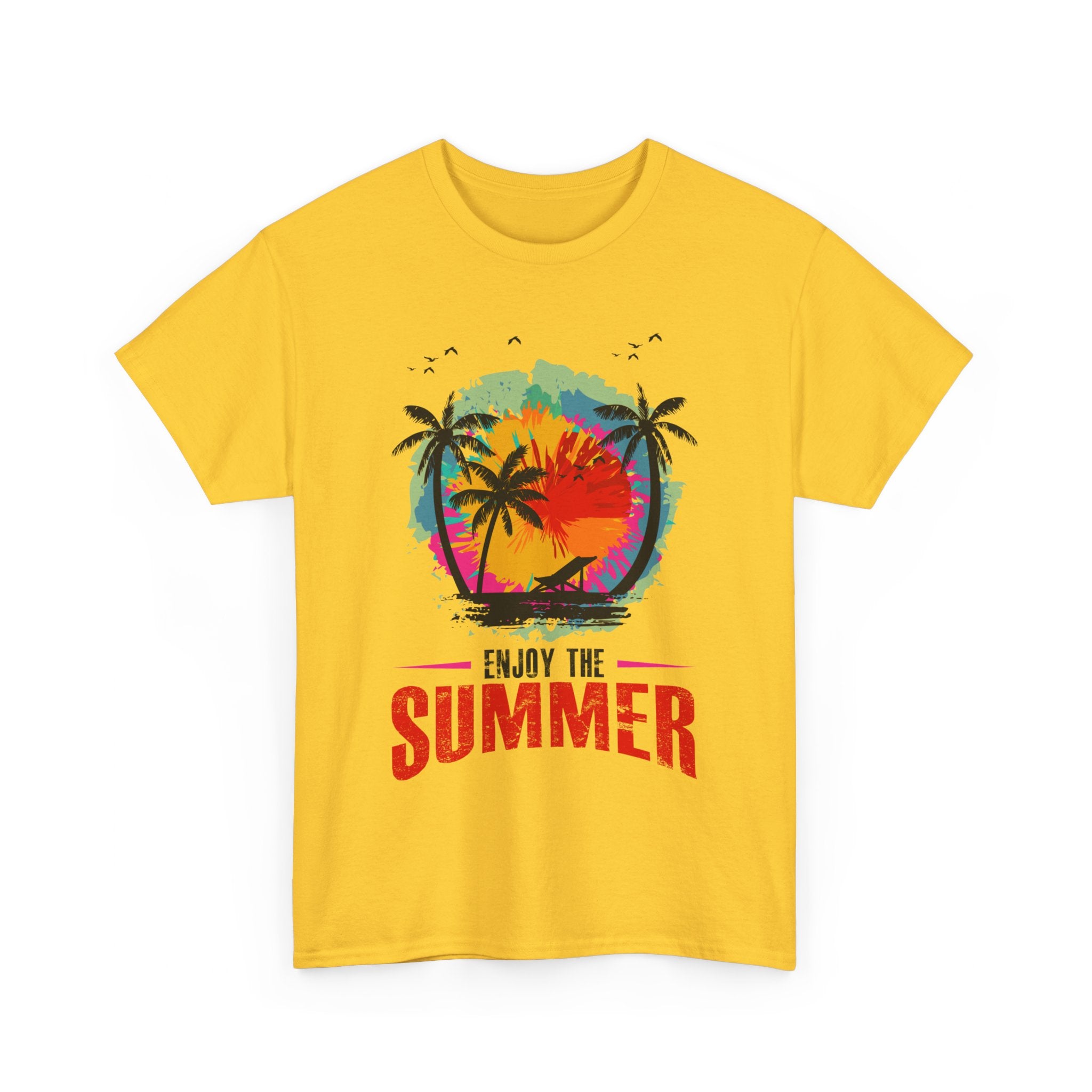 Unisex Heavy Cotton Enjoy Summer T-Shirt