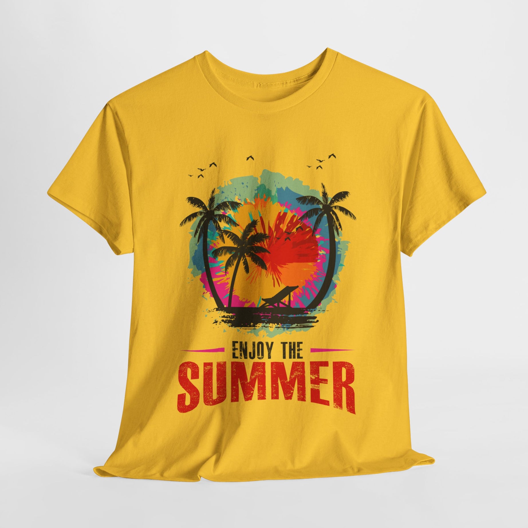 Unisex Heavy Cotton Enjoy Summer T-Shirt