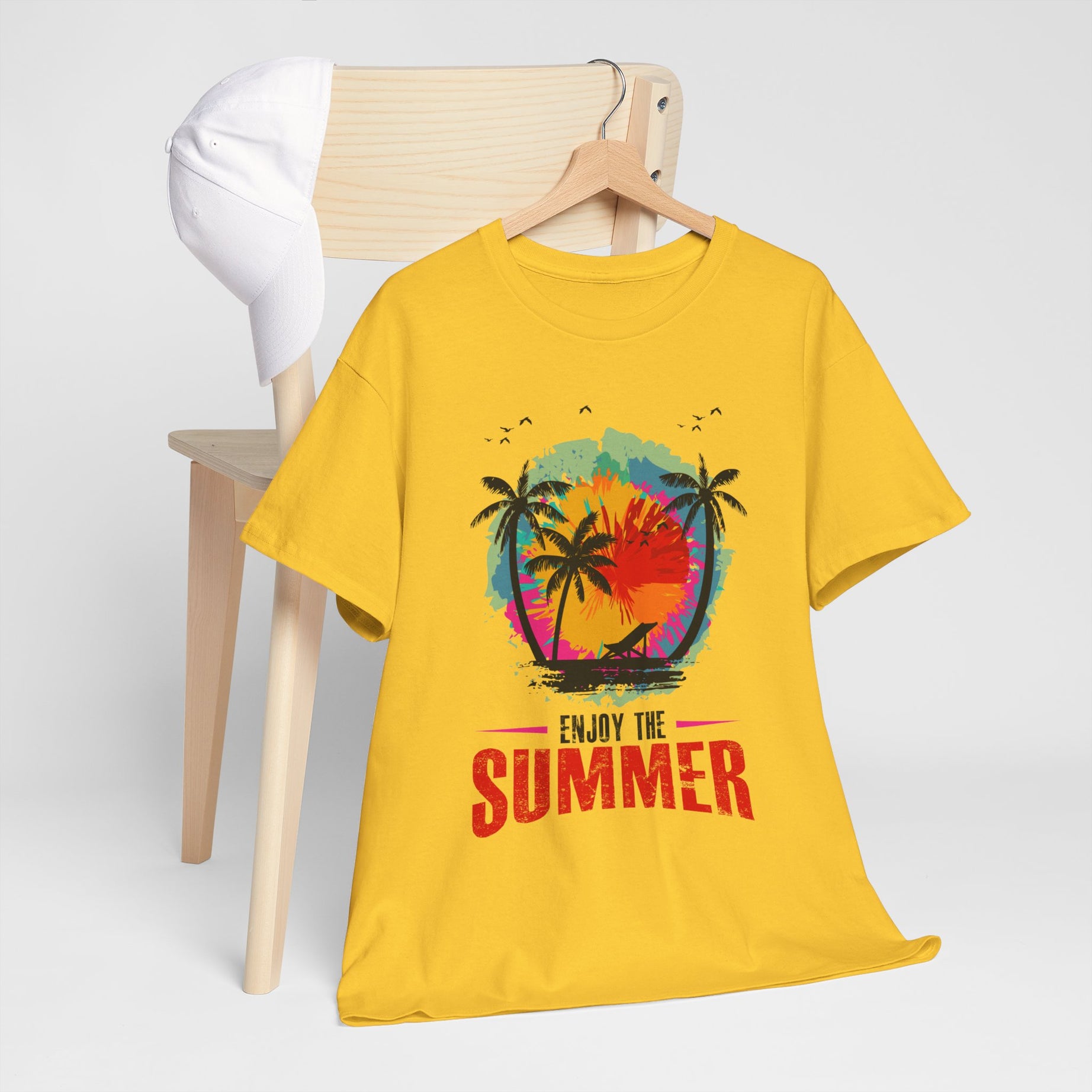 Unisex Heavy Cotton Enjoy Summer T-Shirt
