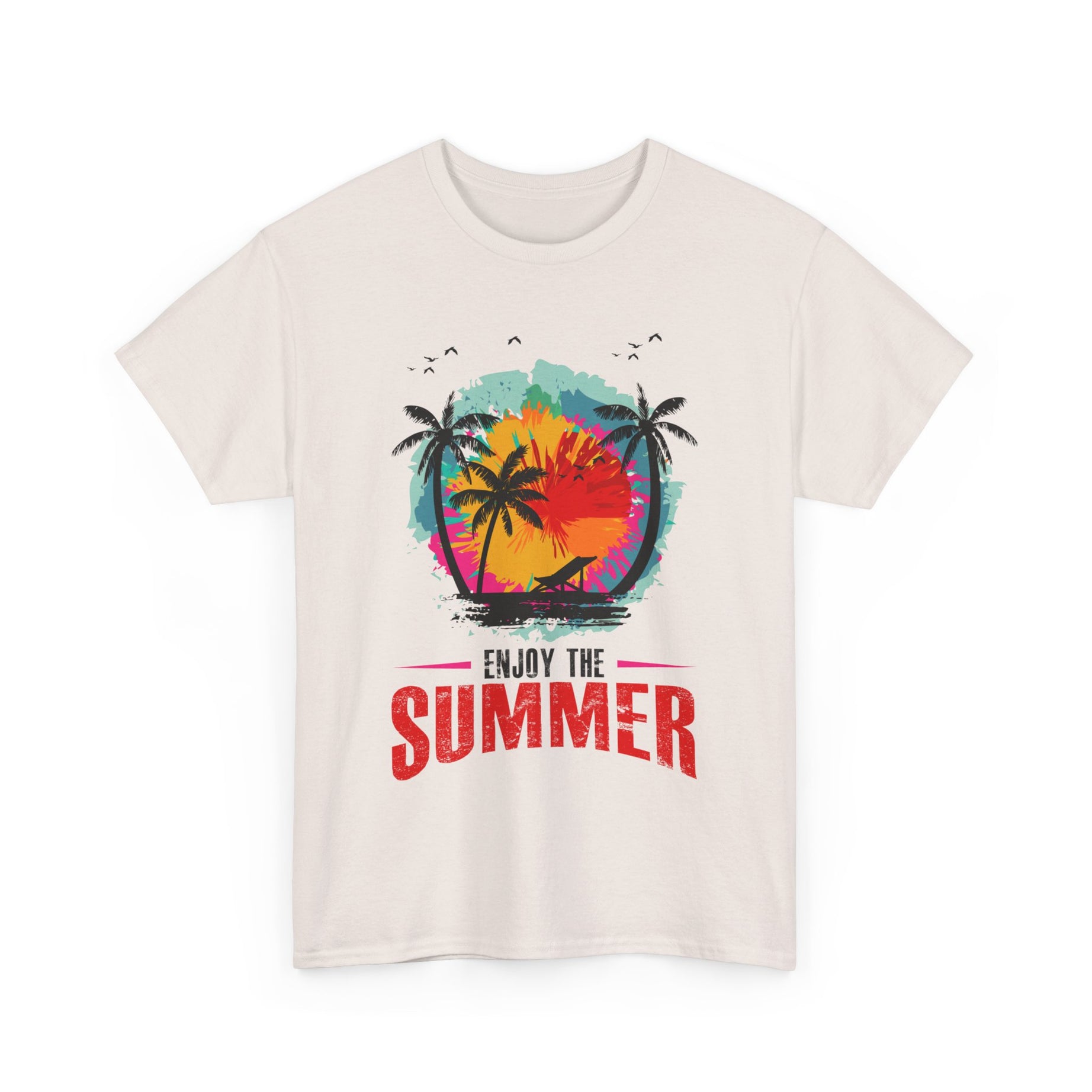 Unisex Heavy Cotton Enjoy Summer T-Shirt