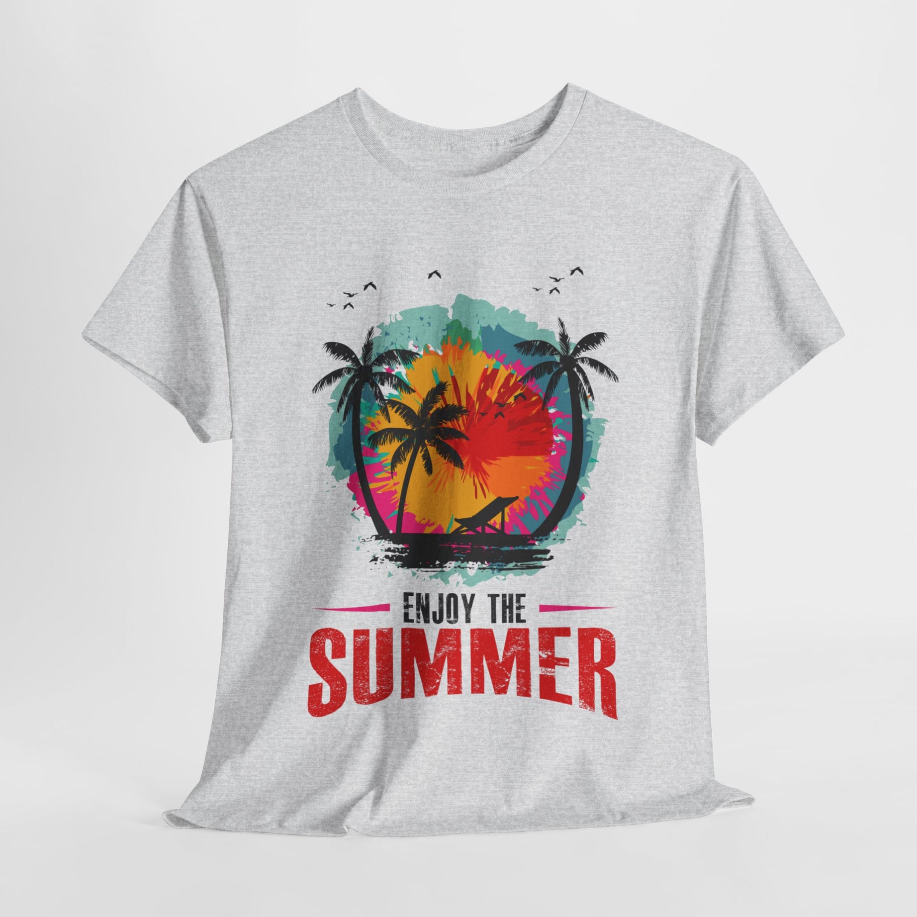 Unisex Heavy Cotton Enjoy Summer T-Shirt