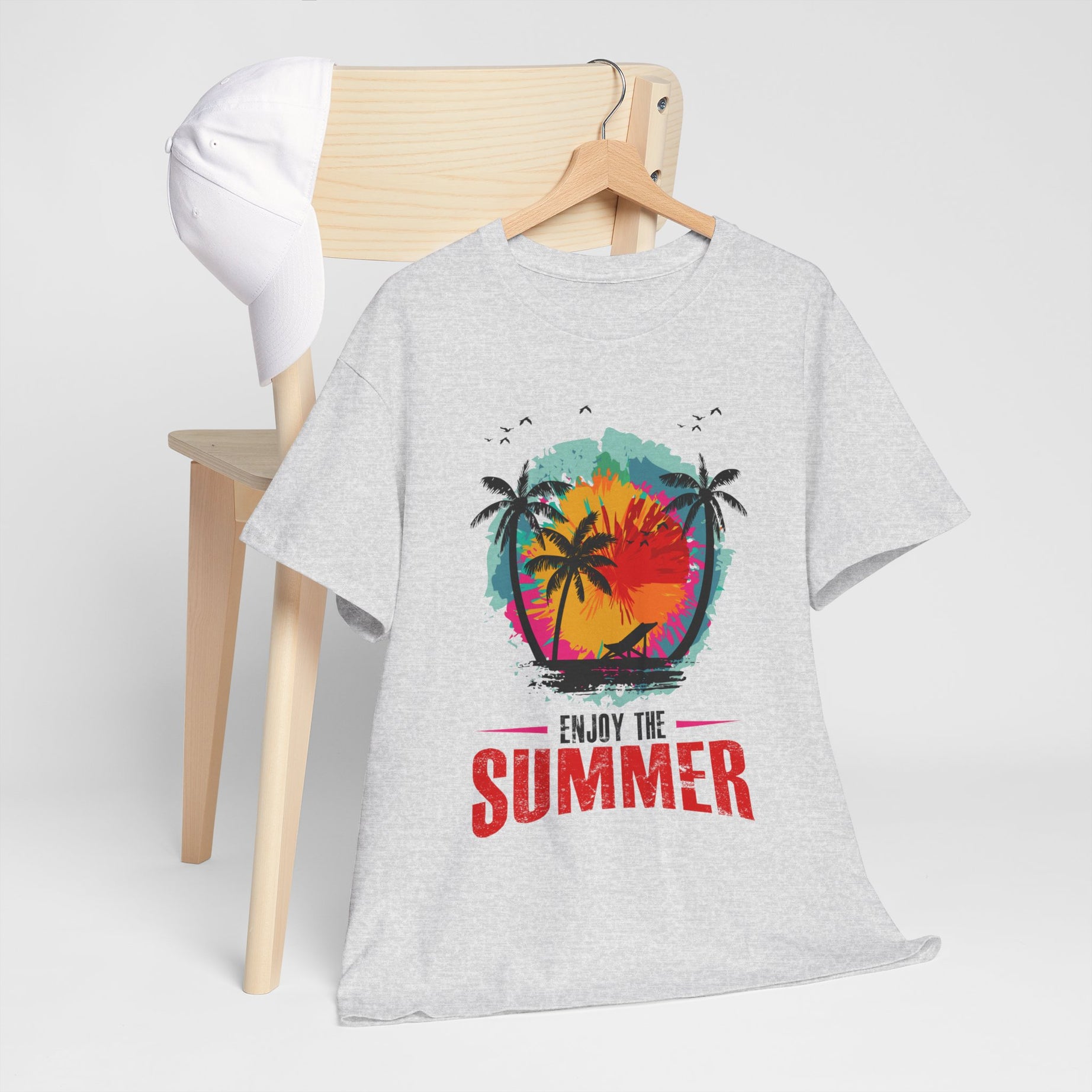 Unisex Heavy Cotton Enjoy Summer T-Shirt
