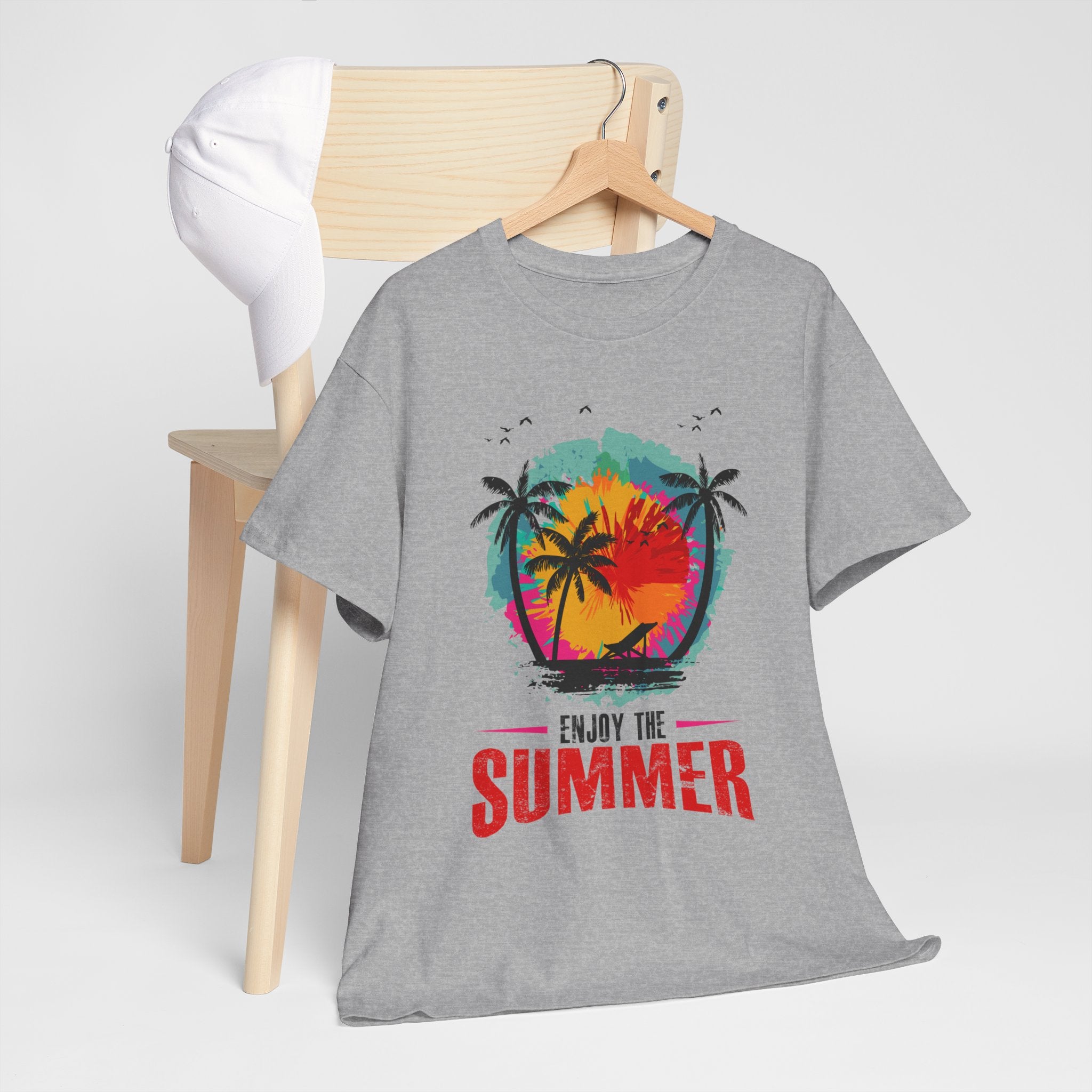 Unisex Heavy Cotton Enjoy Summer T-Shirt