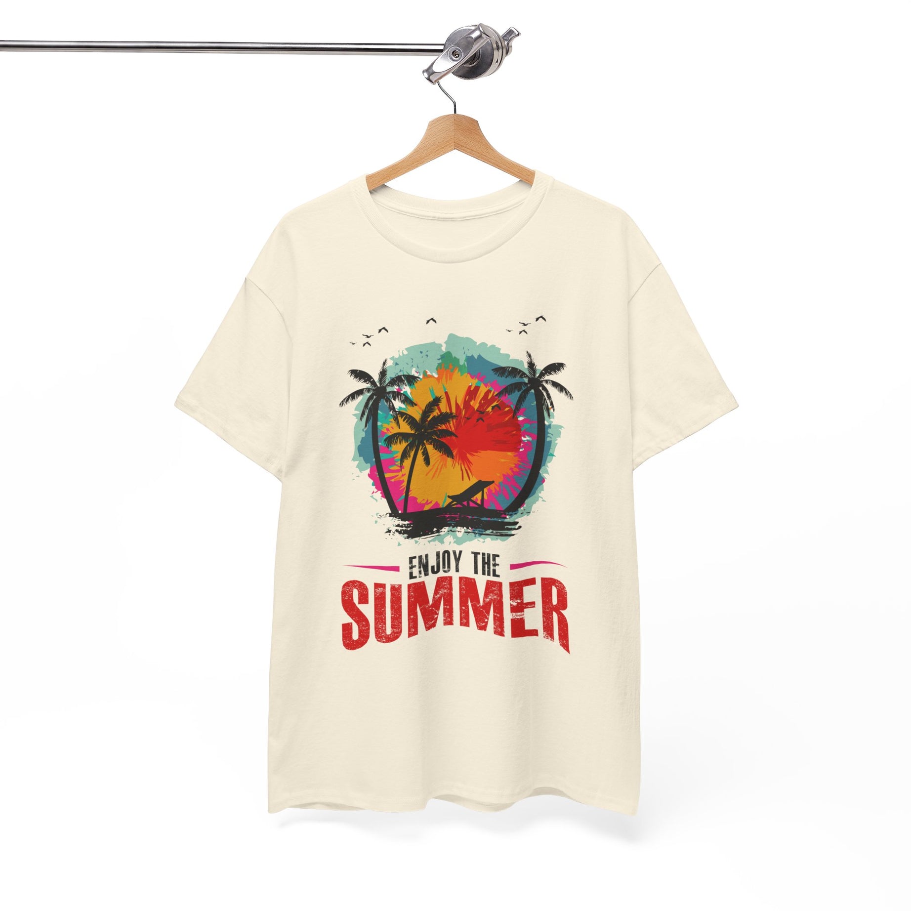 Unisex Heavy Cotton Enjoy Summer T-Shirt