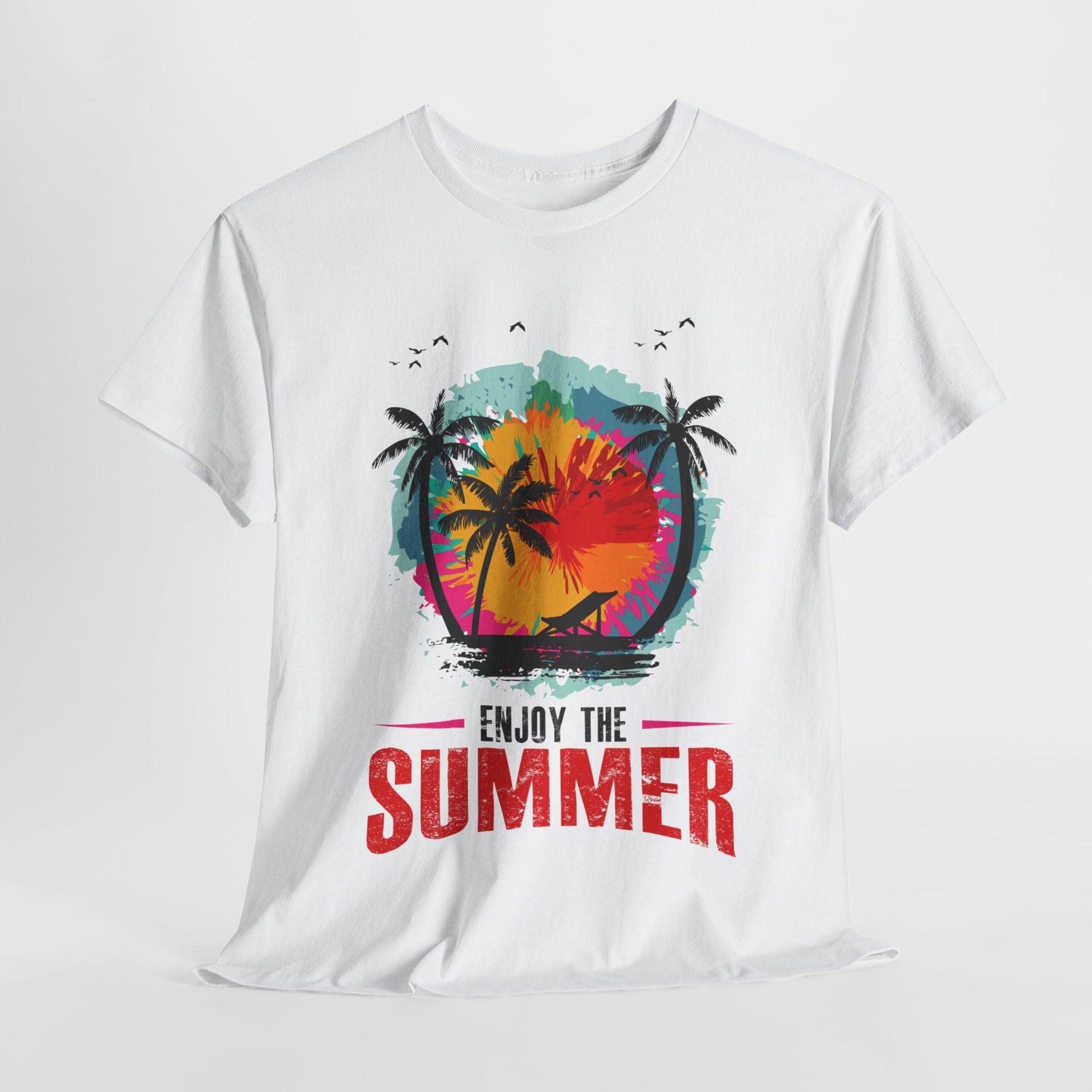 Unisex Heavy Cotton Enjoy Summer T-Shirt