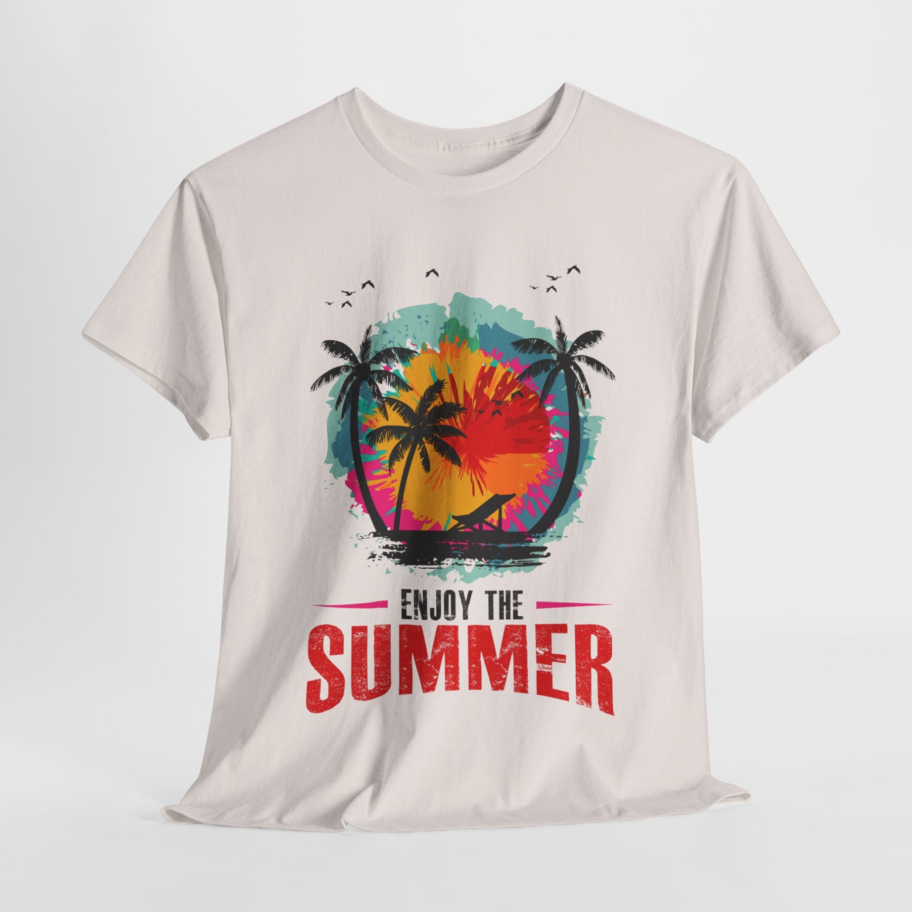 Unisex Heavy Cotton Enjoy Summer T-Shirt