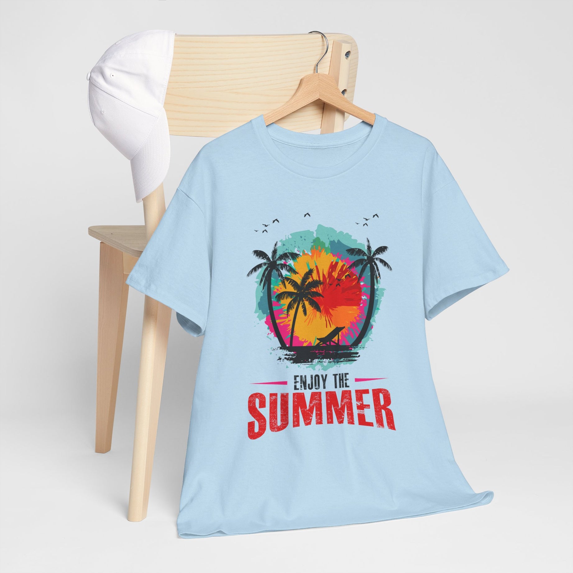 Unisex Heavy Cotton Enjoy Summer T-Shirt