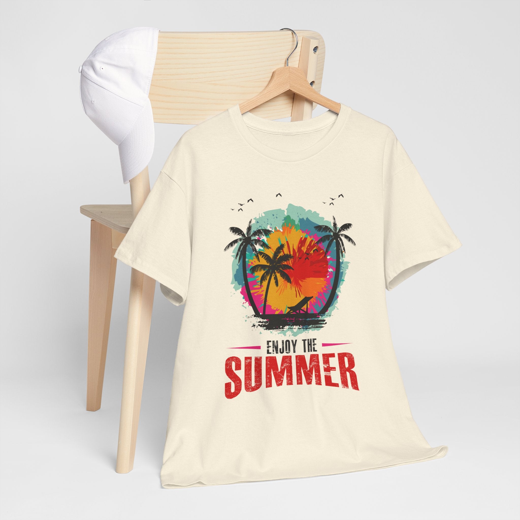 Unisex Heavy Cotton Enjoy Summer T-Shirt